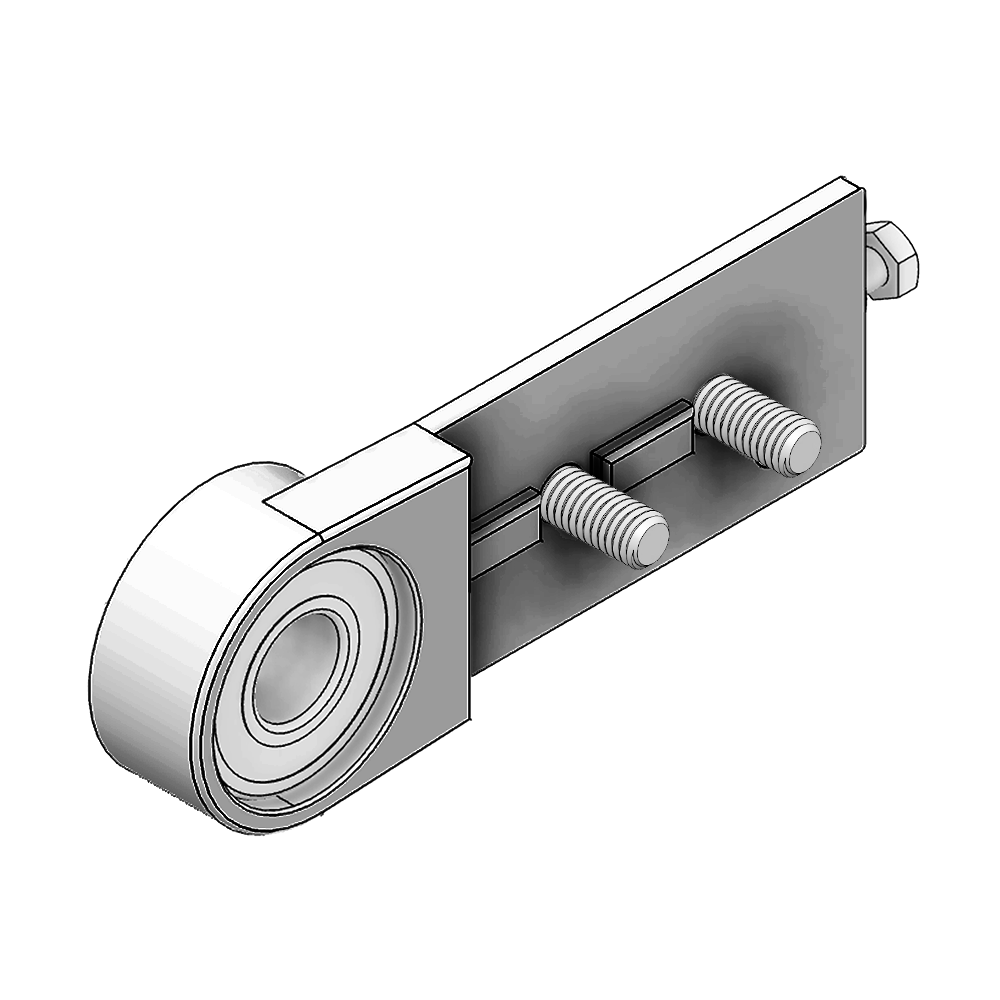 85-000-1 MODULAR SOLUTIONS CONVEYOR PART<BR>45 PROFILE CONVEYOR BEARING
